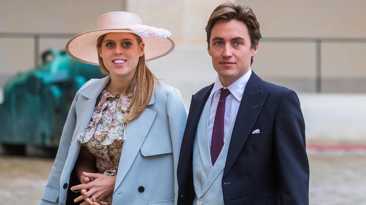 Prinsesse Beatrice og Edoardo Mapelli Mozzi.&nbsp;