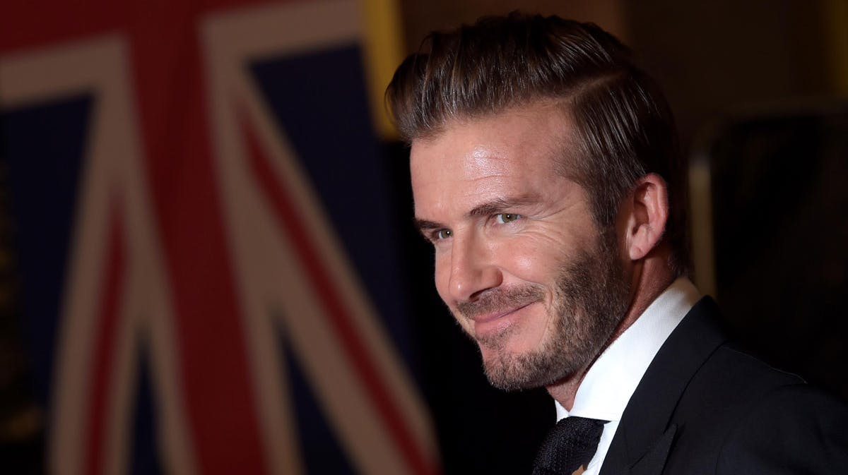 David Beckham er klar til at spille fodbold igen - for børnenes skyld.
