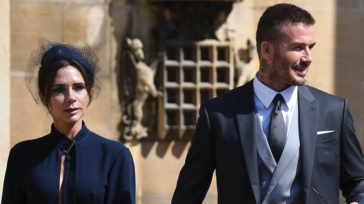 Victoria og David Beckham.