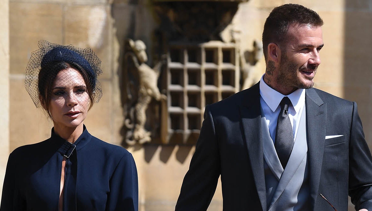 Victoria og David Beckham.