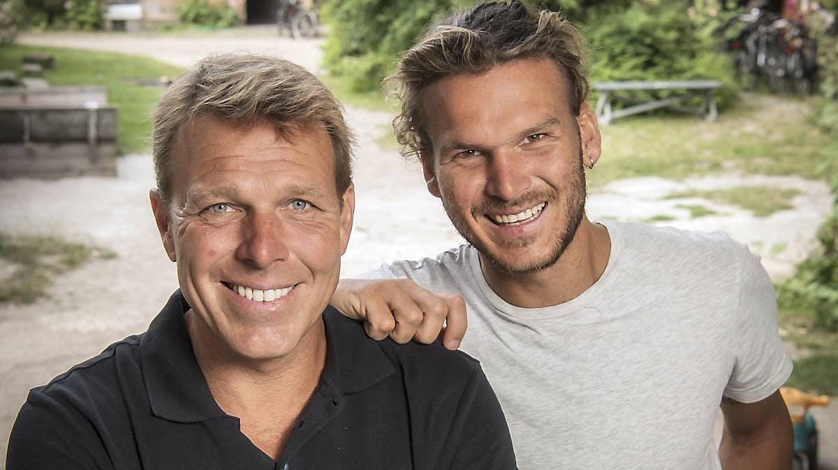 Mikkel Beha Erichsen og Emil Midé Erichsen.