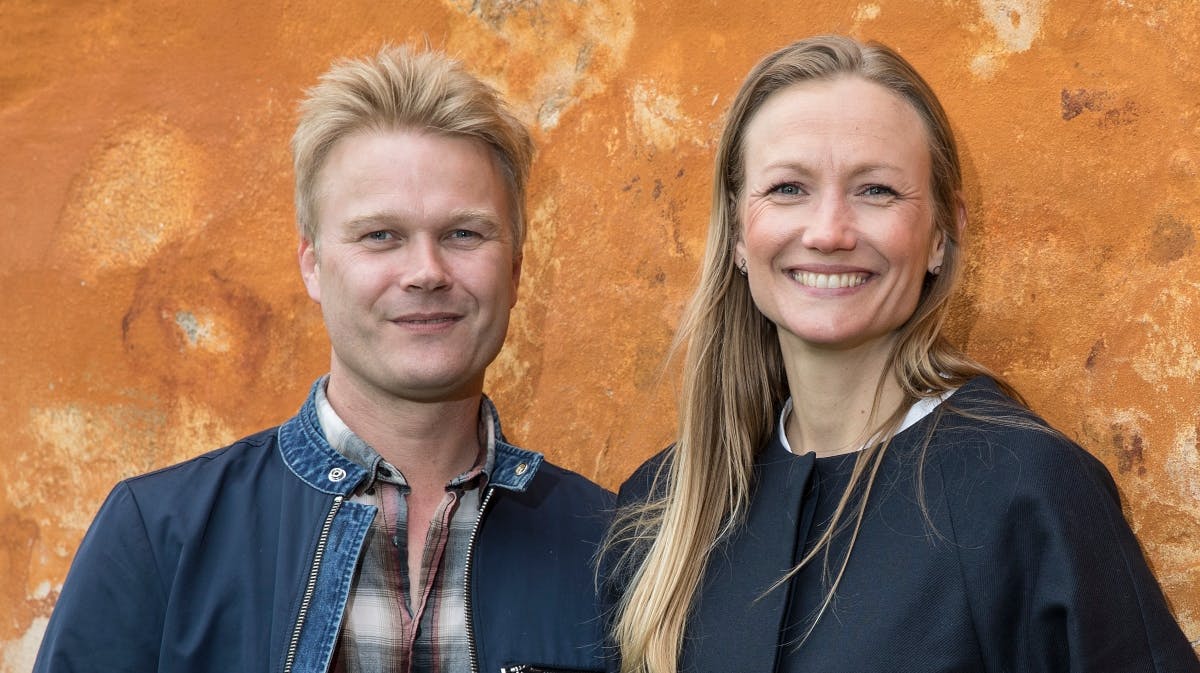 Christian Borregaard og Sara Lygum