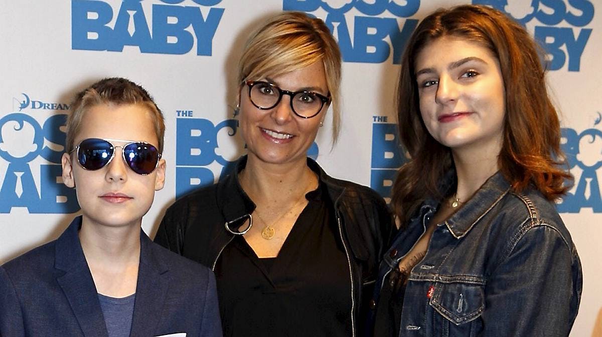 Michèle Bellaiche, Philip og Josephine.