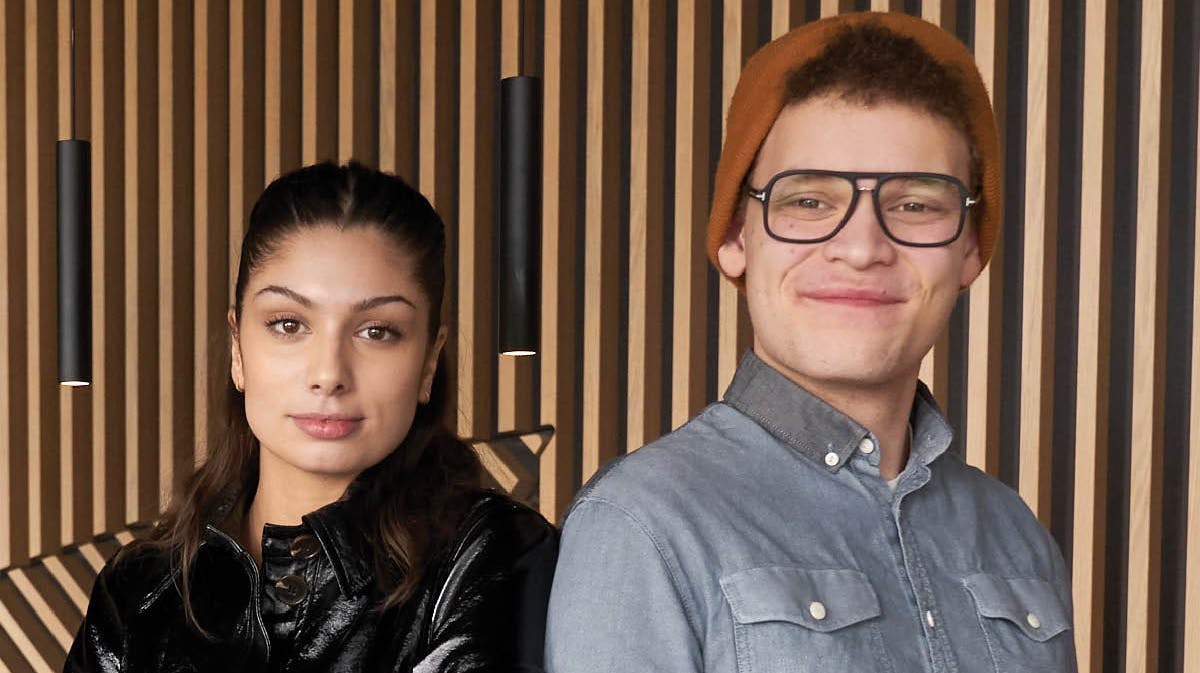 Tanne Balcells og Benjamin Rosenbohm