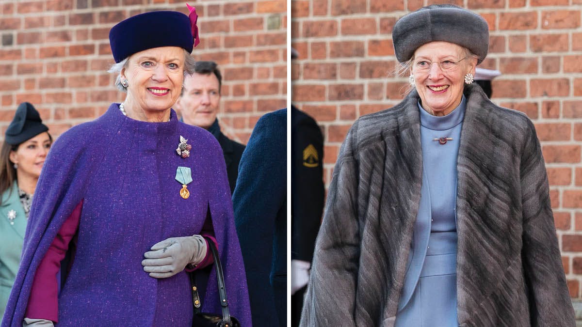 Fotomontage. Prinsesse Benedikte og dronning Margrethe.&nbsp;