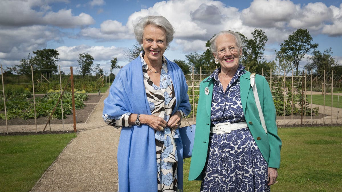 Prinsesse Benedikte og dronning Margrethe