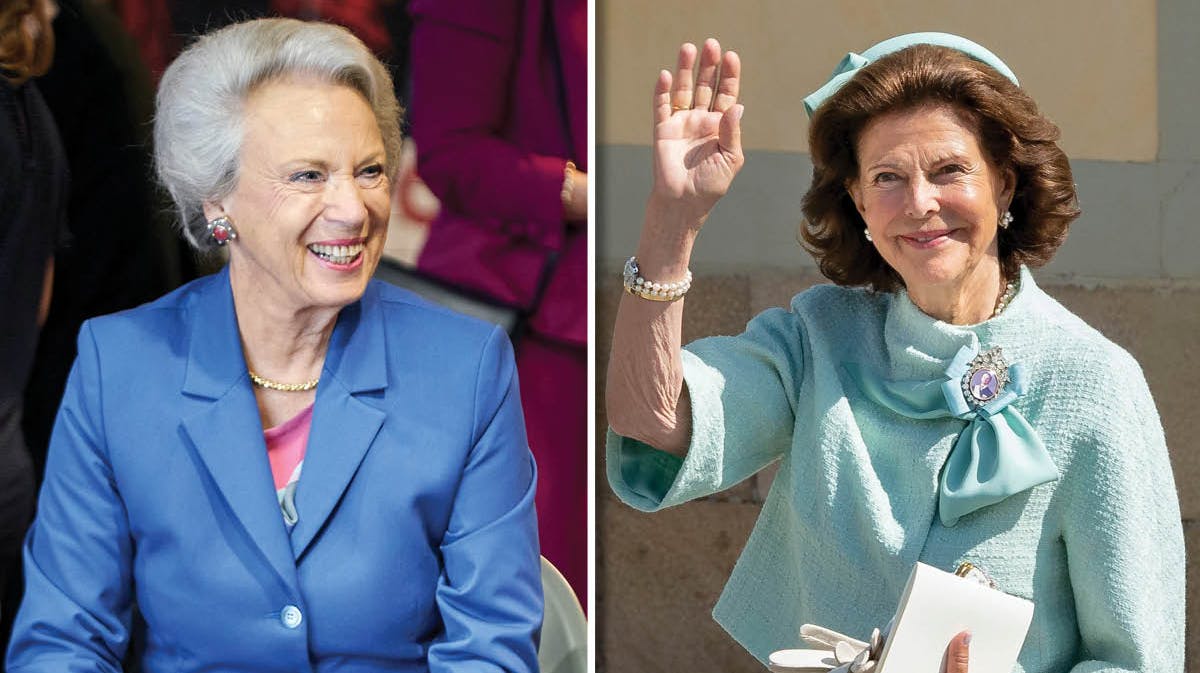 Prinsesse Benedikte og dronning Silvia