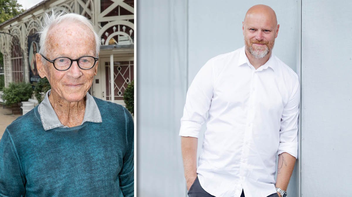 Bent Fabricius-Bjerre og Mads Steffensen. 