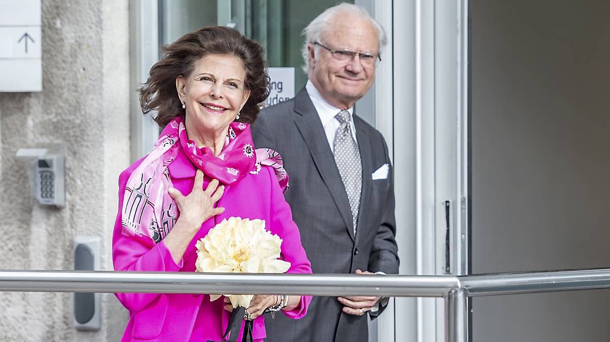 Kong Carl Gustaf og dronning Silvia