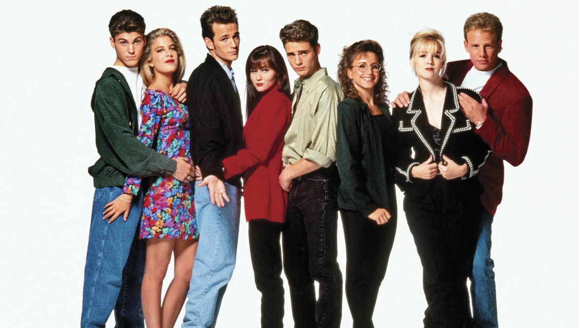 "Beverly Hills 90210" fra 1990. 