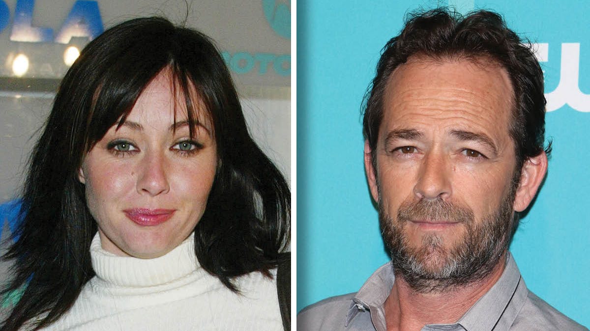 Shannen Doherty og Luke Perry