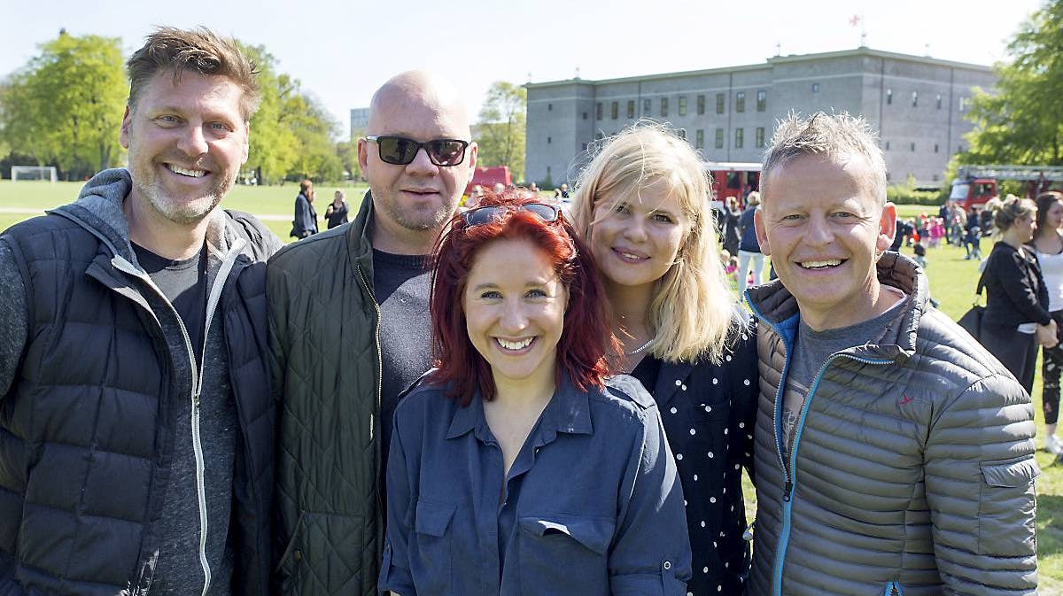 Bubber, Lars Hjortshøj, Timm Vladimir, Sofie Linde og Katrine Bille