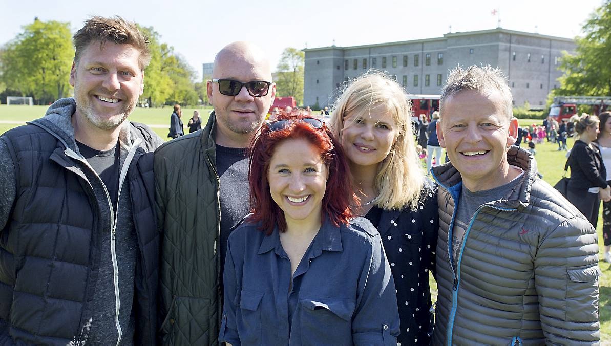 Bubber, Lars Hjortshøj, Timm Vladimir, Sofie Linde og Katrine Bille