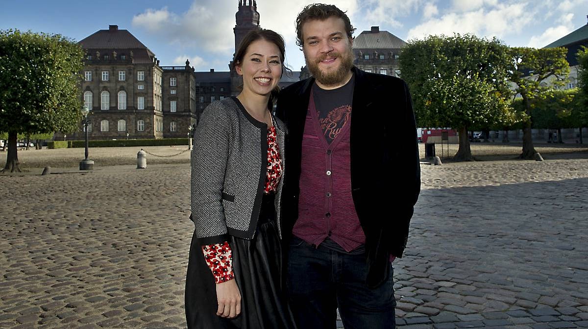 Birgitte Hjort Sørensen og Pilou Asbæk