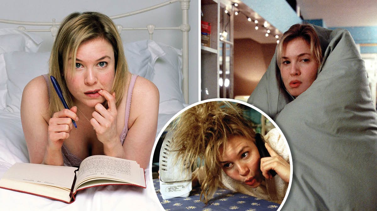 Renée Zellweger som Bridget Jones.