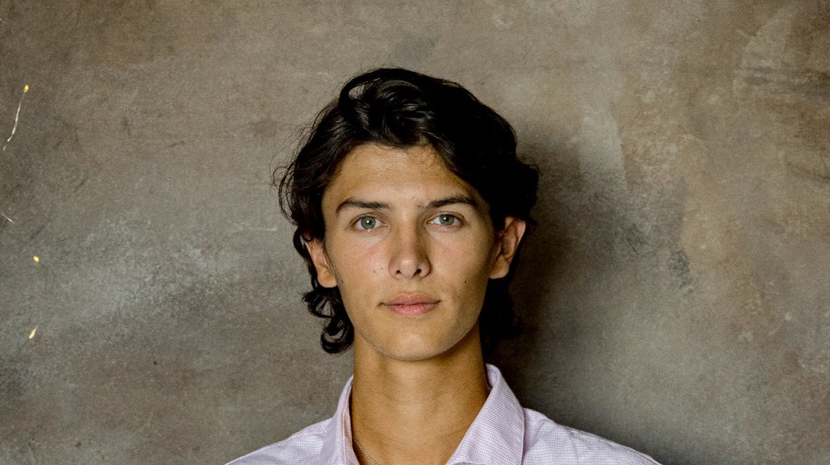 Et af de nye flotte portrætter af prins Nikolai. 