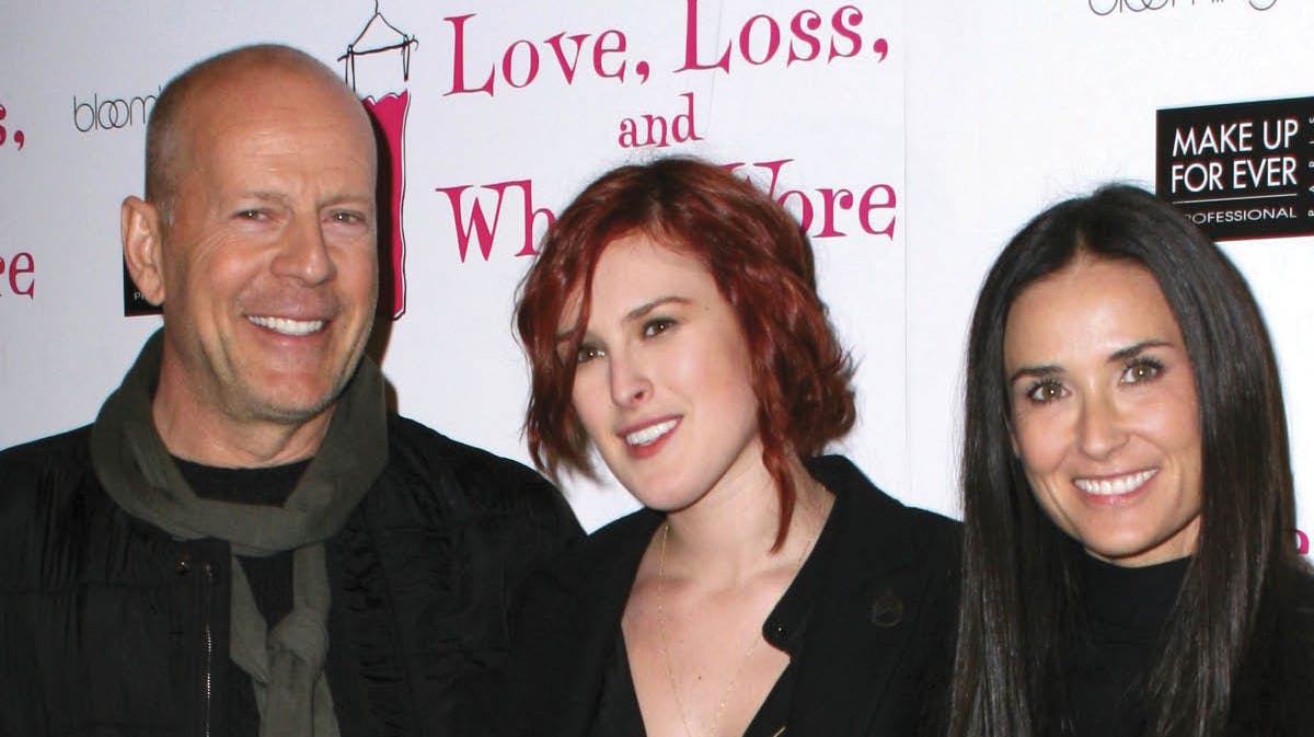 Bruce Willis, Rumer Willis, Demi Moore