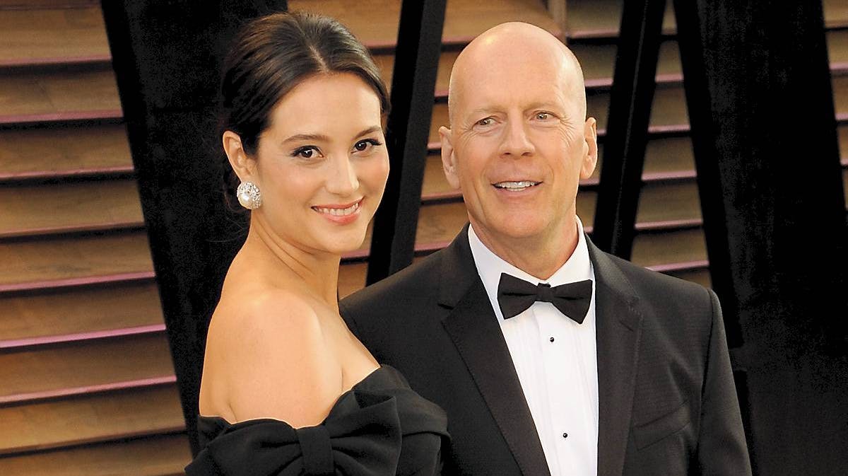 Emma Heming-Willis og Bruce Willis.