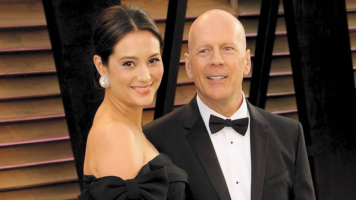 Emma Heming-Willis og Bruce Willis.