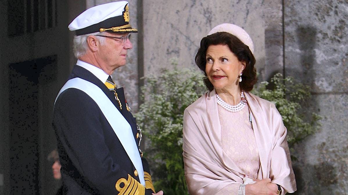 Kong Carl Gustaf og dronning Silvia