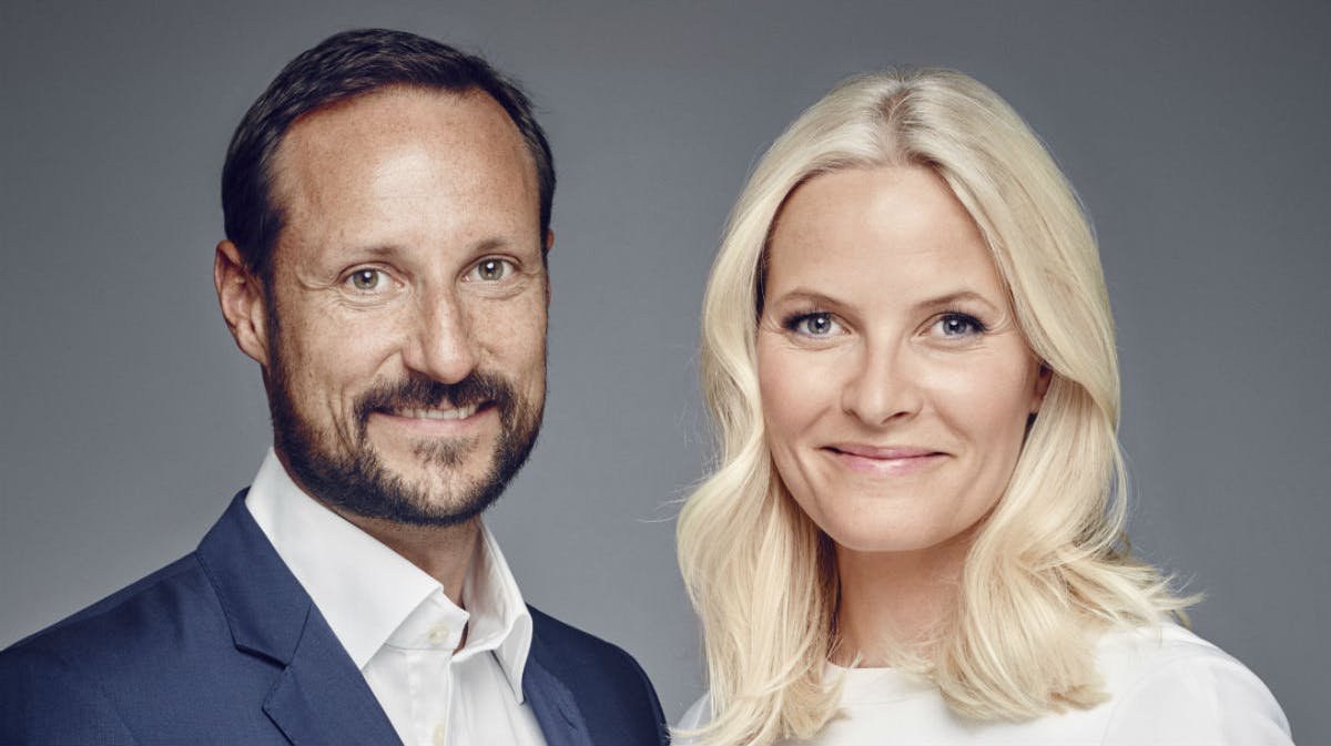 Kronprins Haakon og kronprinsesse Mette-Marit.