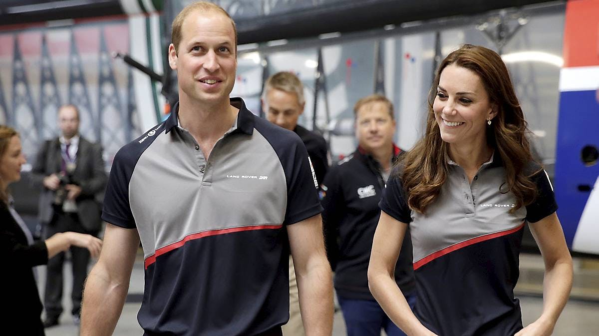 Prins William og hertuginde Catherine