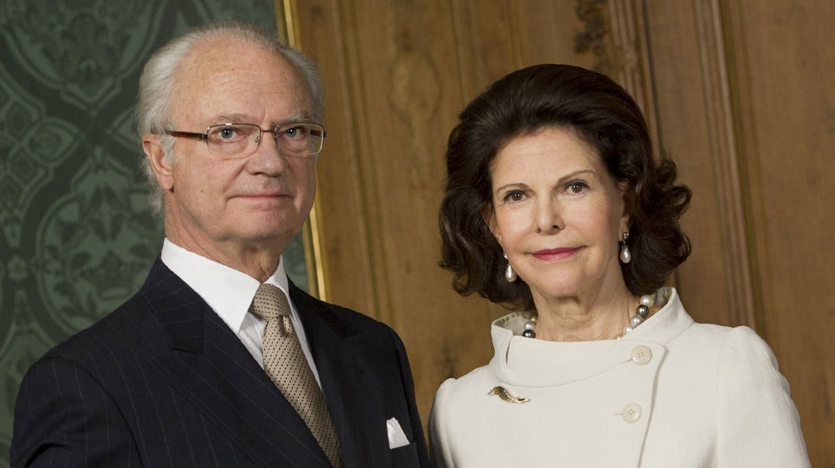 Kong Carl Gustaf og dronning Silvia