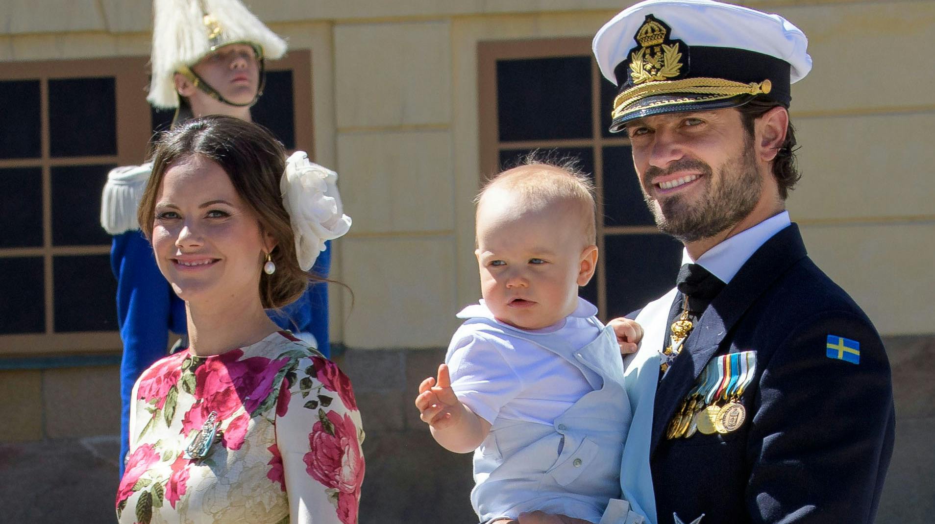 Prins Carl Philip, prinsesse Sofia, prins Alexander