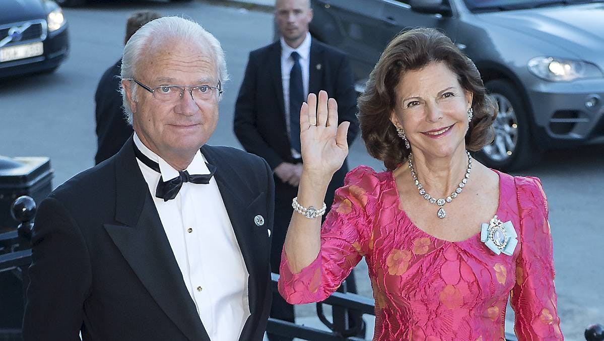 Kong Carl Gustaf og dronning Silvia.