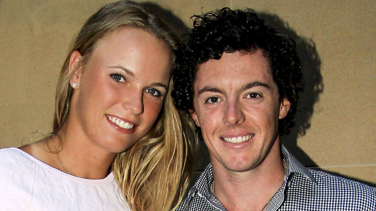 Caroline Wozniacki og Rory McIlroy