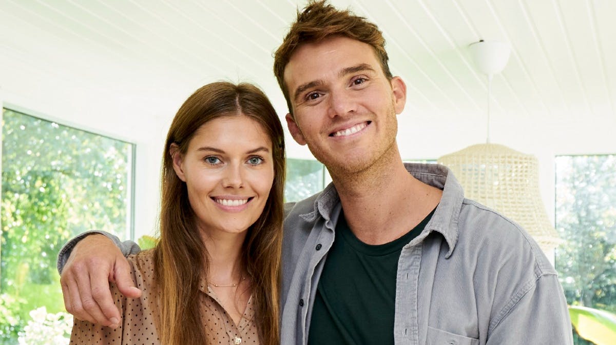 Caroline og Reece fra "Nybyggerne".