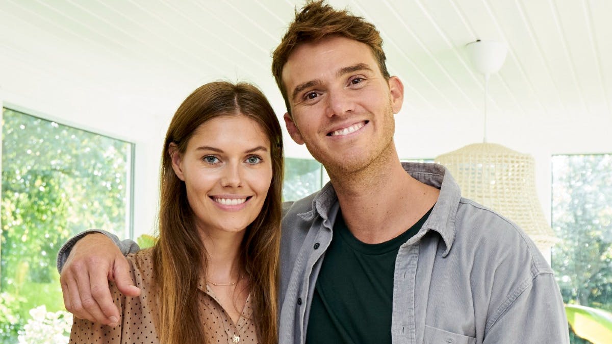 Caroline og Reece fra "Nybyggerne".