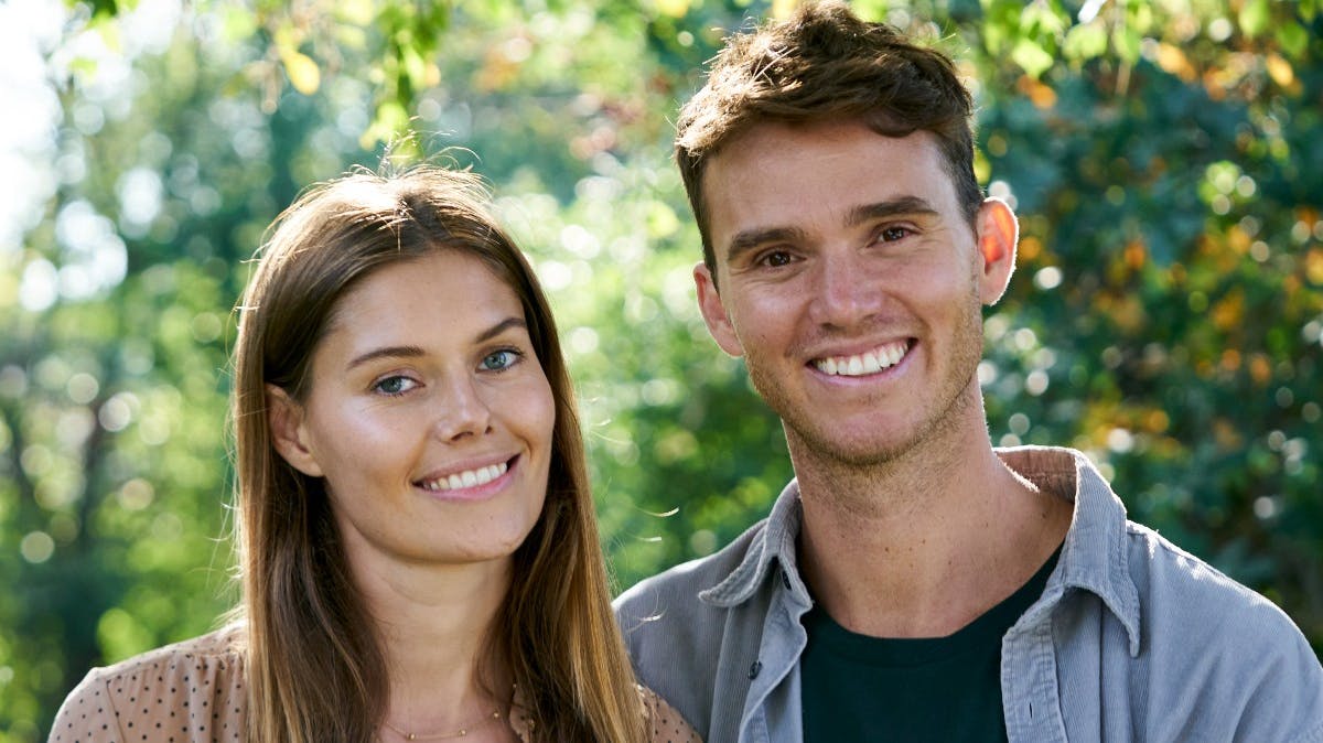 Caroline og Reece fra "Nybyggerne".
