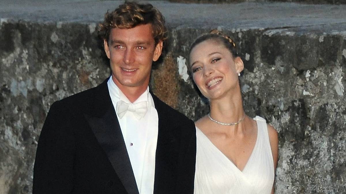 Pierre Casiraghi og Beatrice Borromeo.