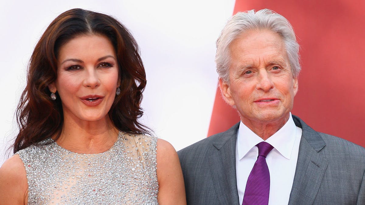 Catherine Zeta-Jones og Michael Douglas