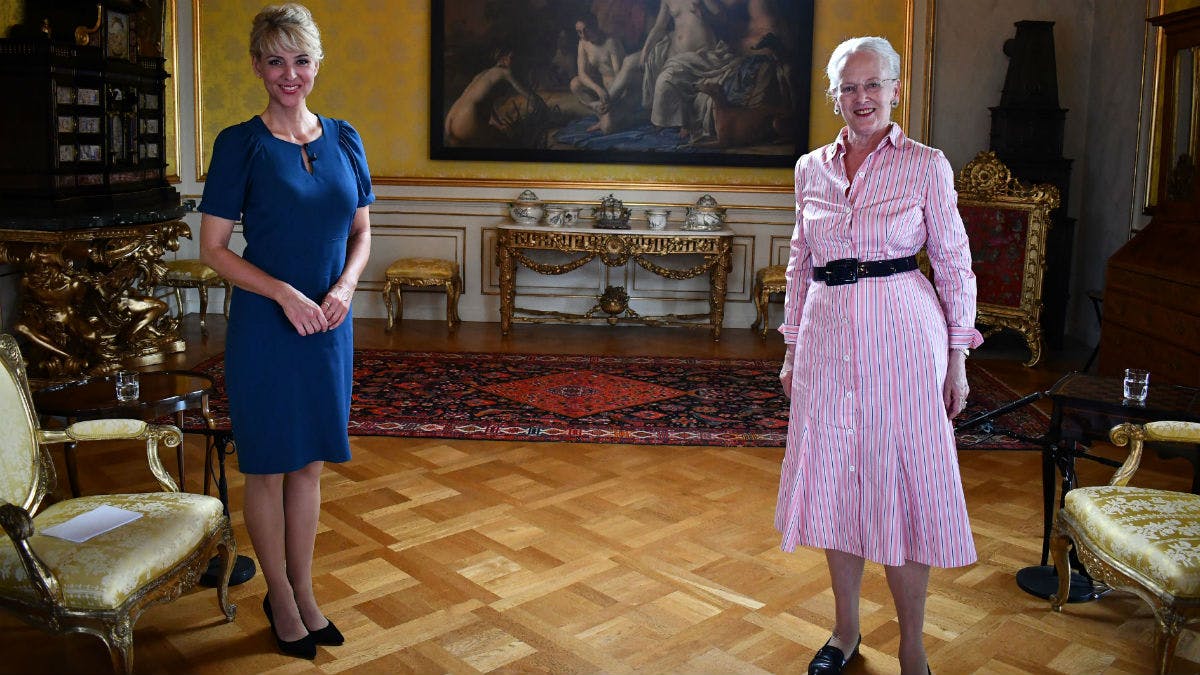 Cecilie Frøkjær og dronning Margrethe