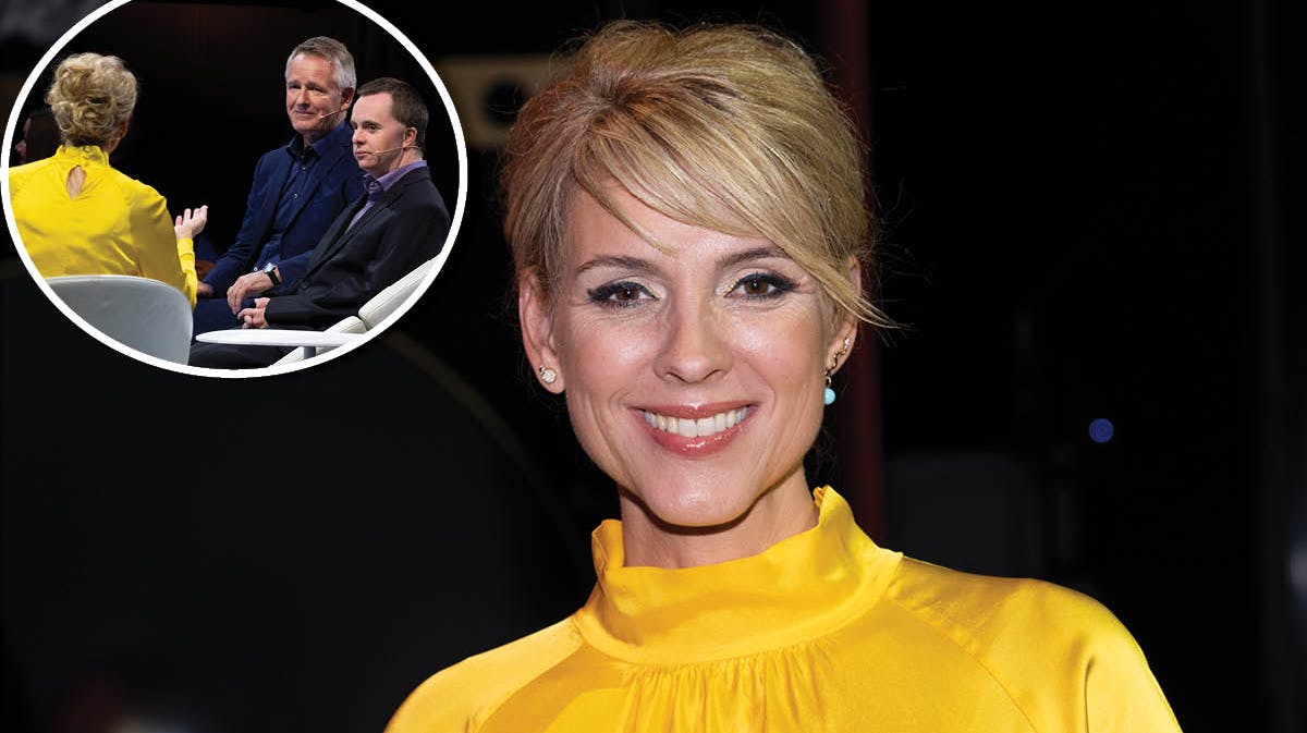 Cecilie Frøkjær, Peter Palland og Nick Horup.