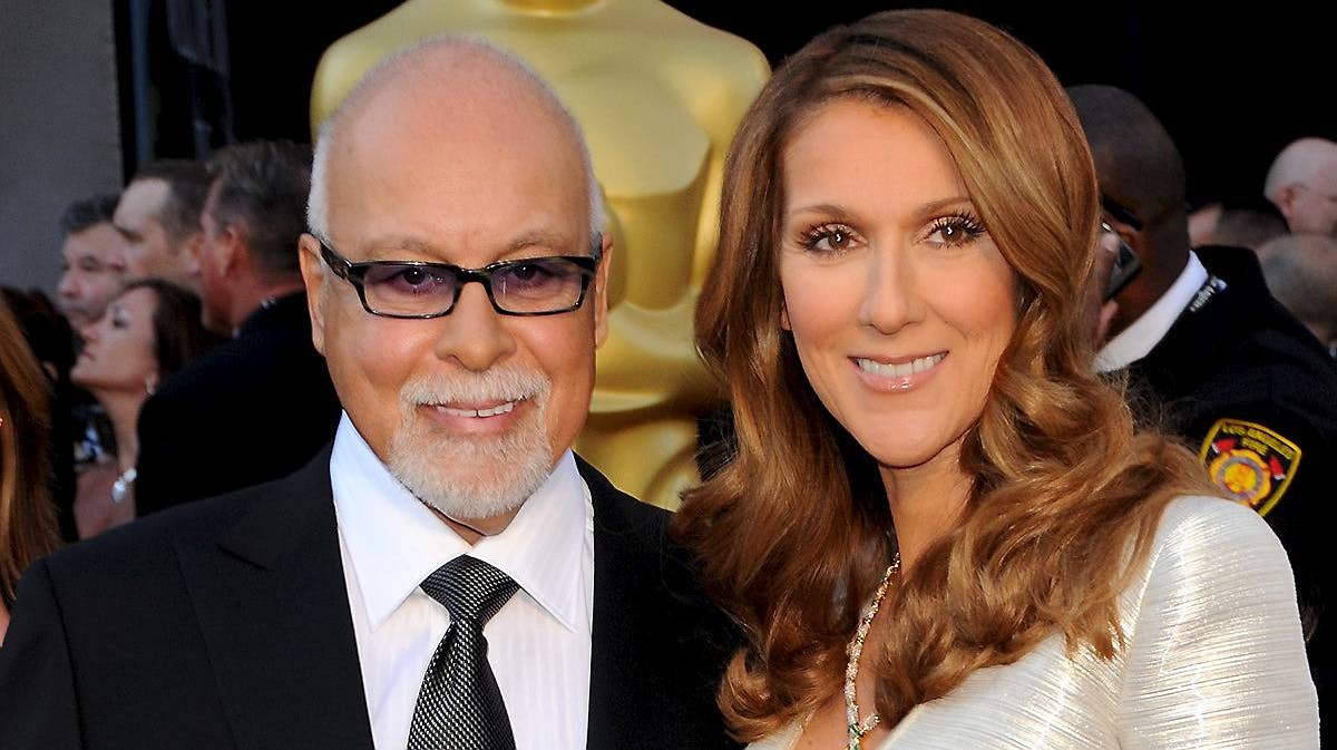 René Angélil og Celine Dion i 2011.