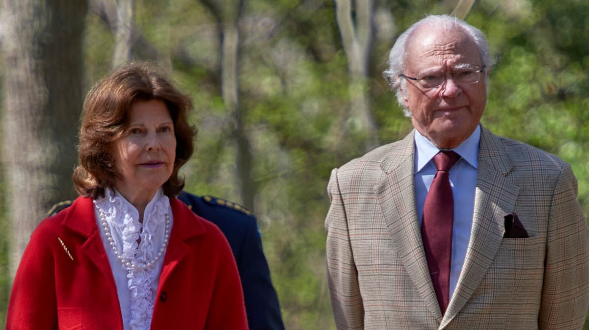 Dronning Silvia og kong Carl Gustaf. 