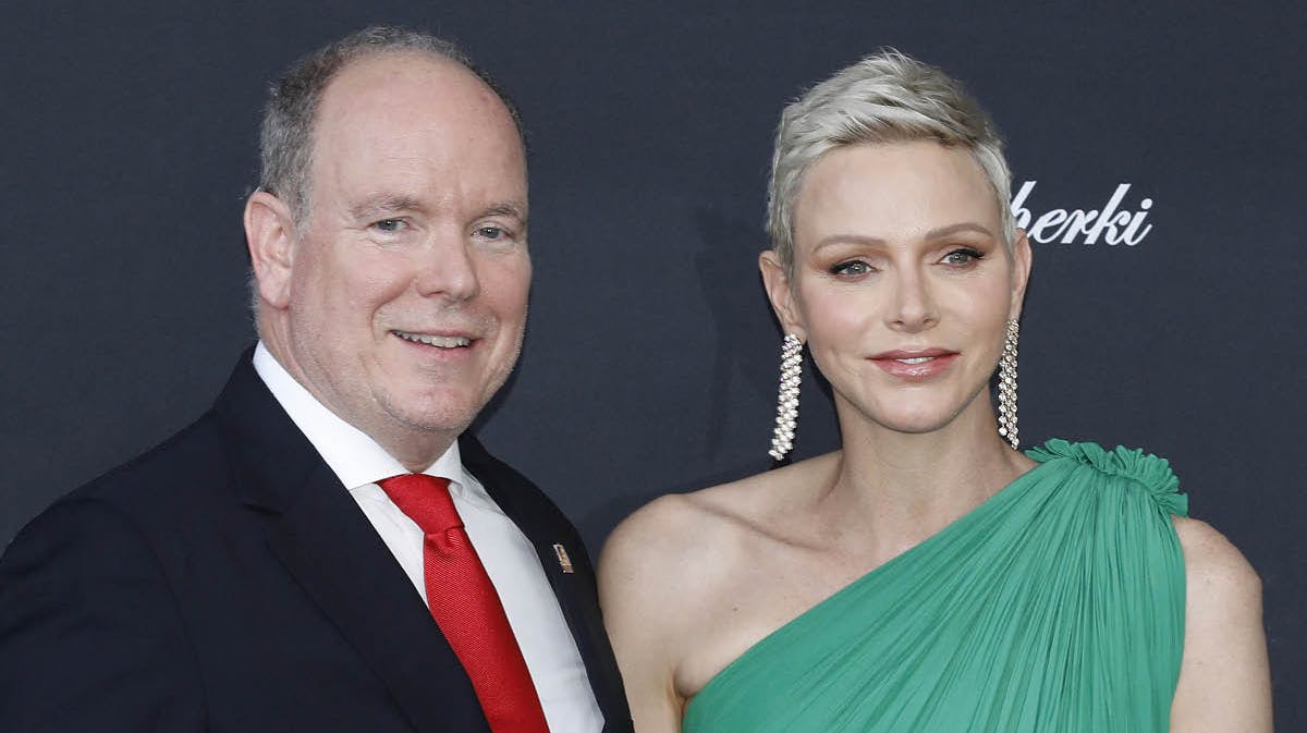 Fyrst Albert og fyrstinde Charlene. 