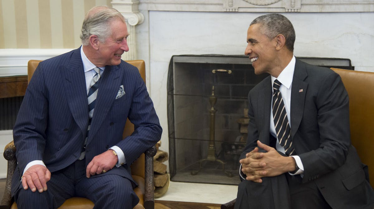 Prins Charles og Barack Obama