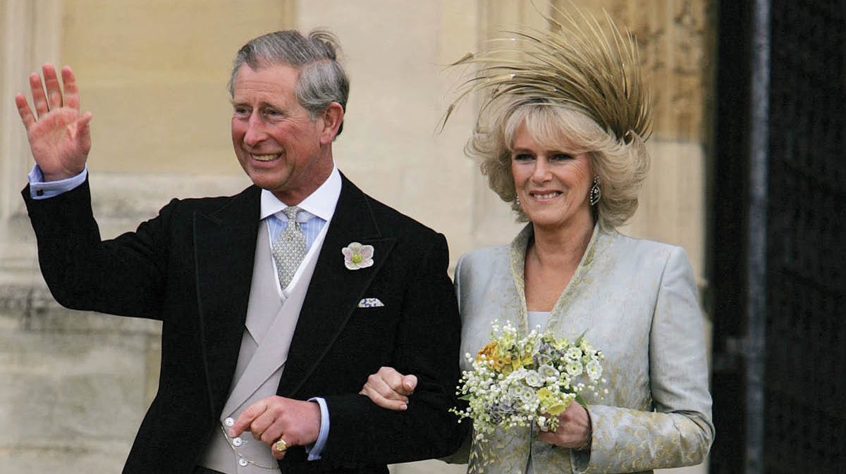 Prins Charles og hertuginde Camilla blev gift den 9. april 2005.