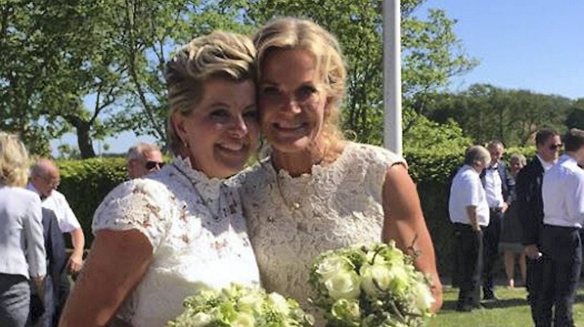 Charlotte Bøving med Pernille Lok