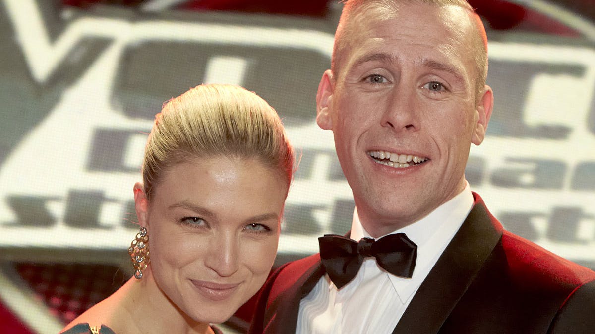 Christiane Schaumburg-Müller O?Connor og ægtemanden Liam (L.O.C.) deles om pligterne i privaten.