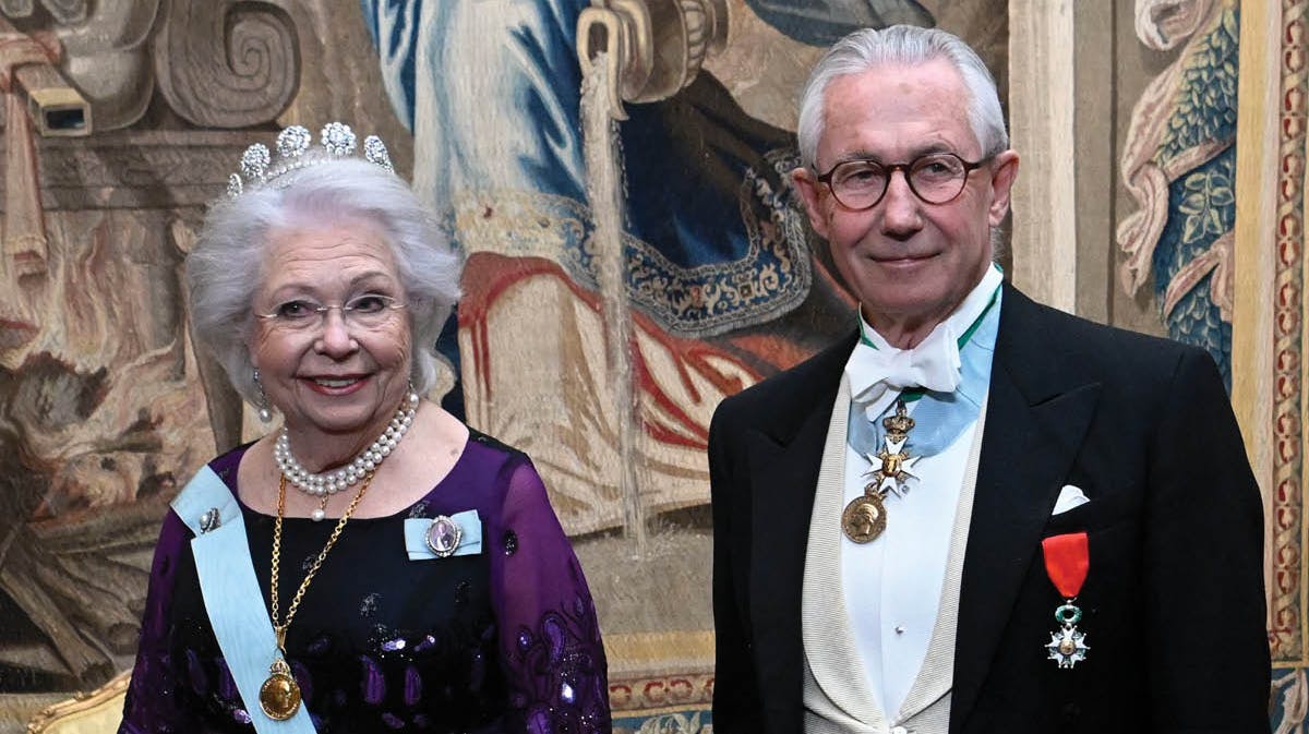 Prinsesse Christina og Tord Magnuson.