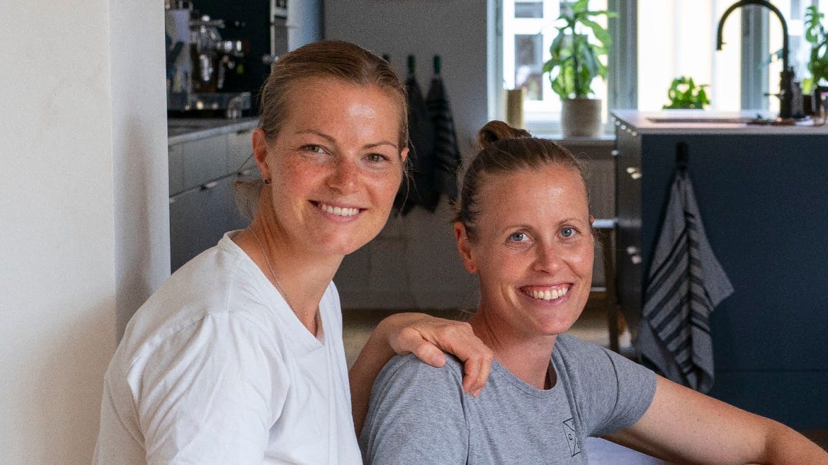Christinna  og Kamilla Rytter Pedersen