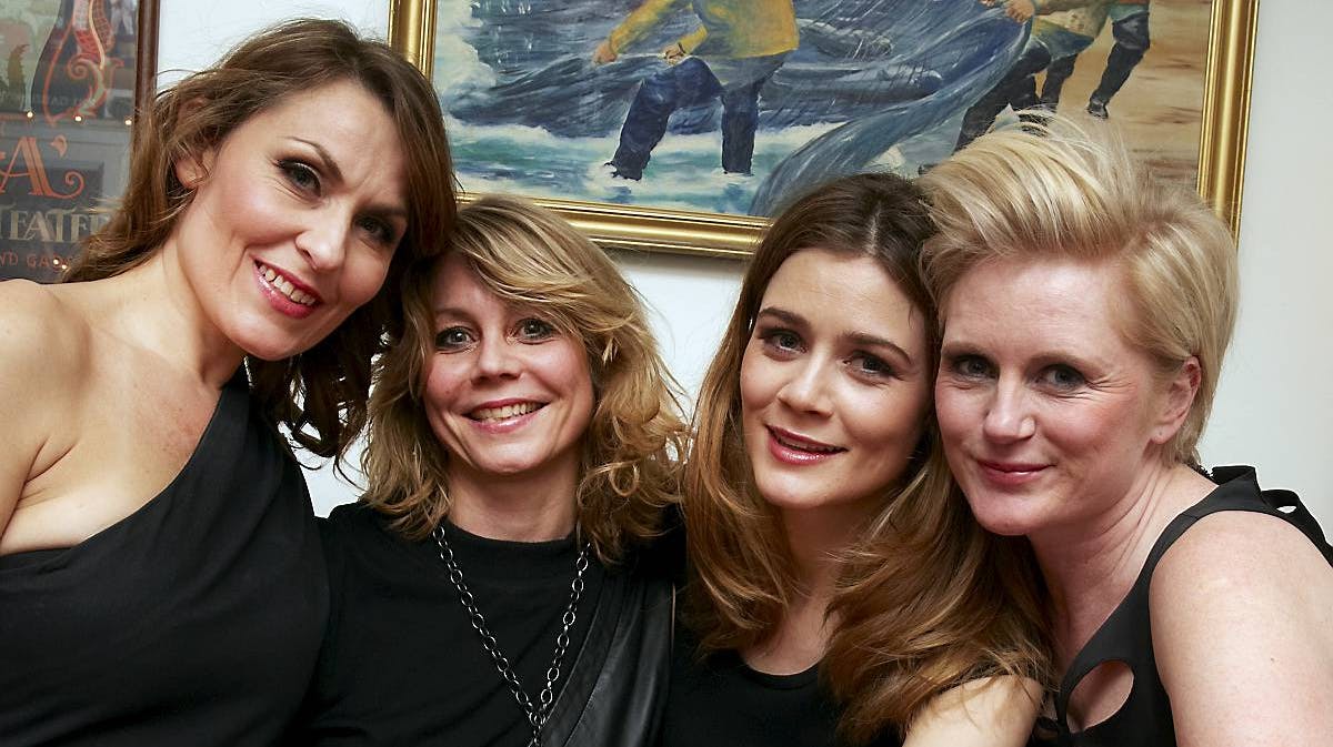 Kaya Brüel, Anne Louise Hassing, Sofie Lassen-Kahlke og Trine Gadeberg.