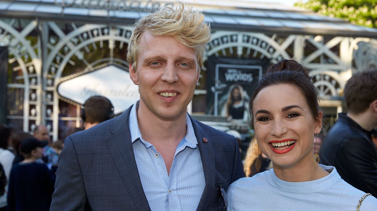 Claudia Rex og Pelle Emil Hebsgaard.