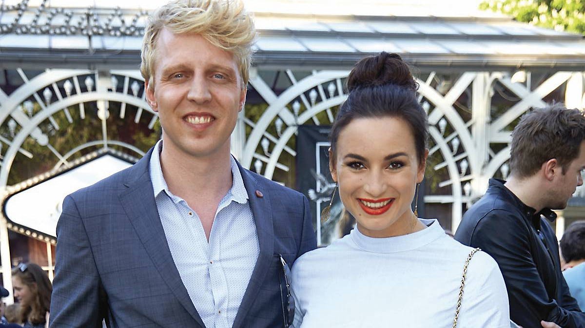 Pelle Emil Hebsgaard og Claudia Rex.