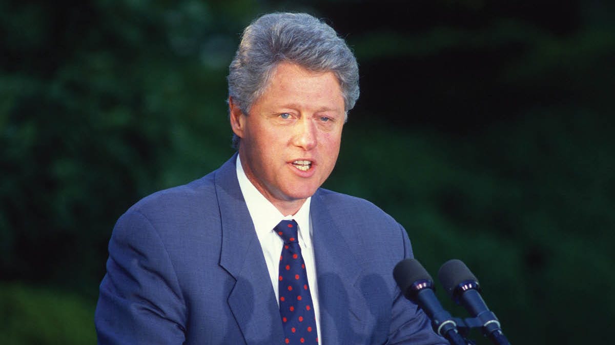 Bill Clinton.